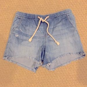 Aerie denim shorts